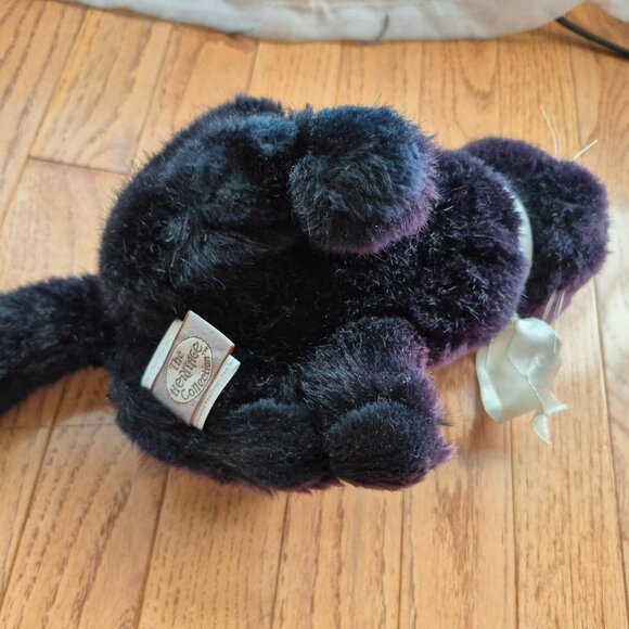 Ganz bros Vintage 1985 Plush Purple Cat Heritage Collection Stuffed Animal - Picture 8 of 15
